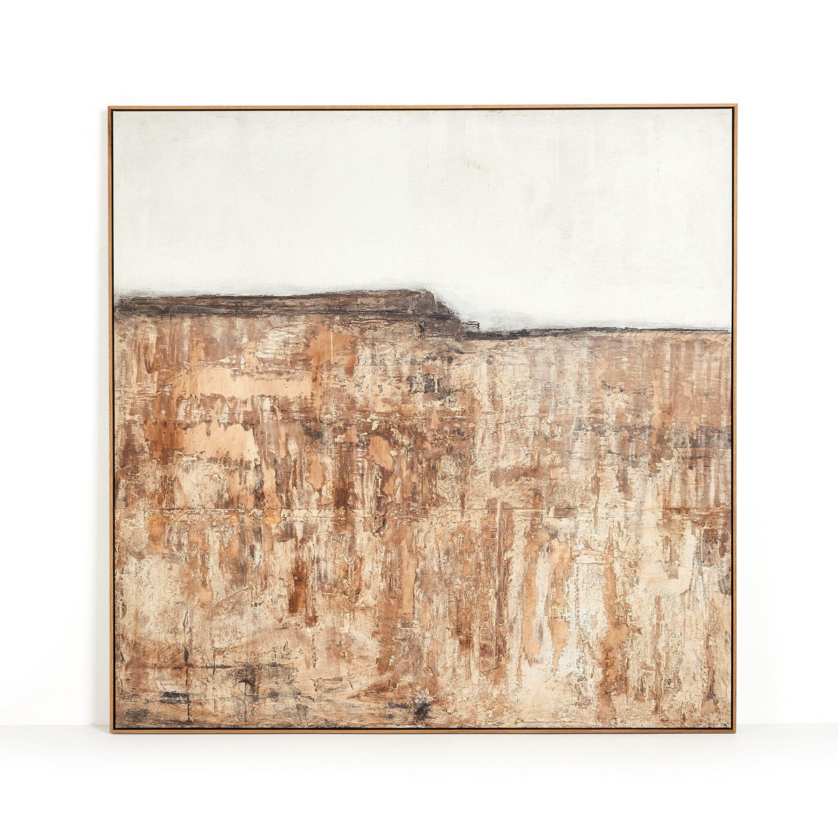 a painting of a hill