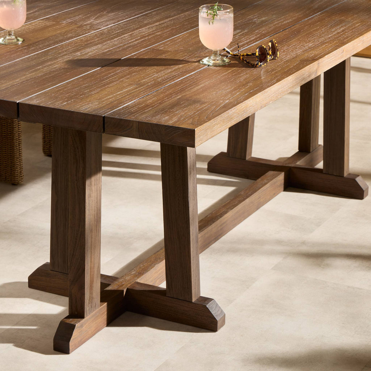 Indie Outdoor Dining Table