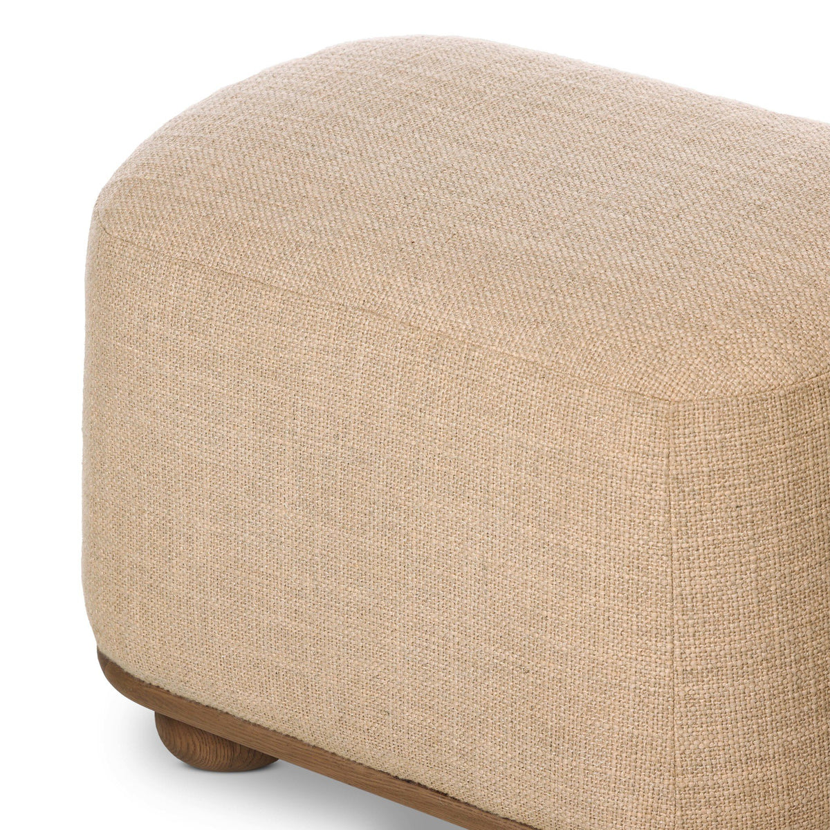 Bilbury Oval Ottoman - Four Hands (249203-001)