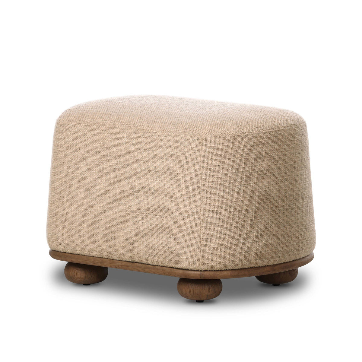 Bilbury Oval Ottoman - Four Hands (249203-001)