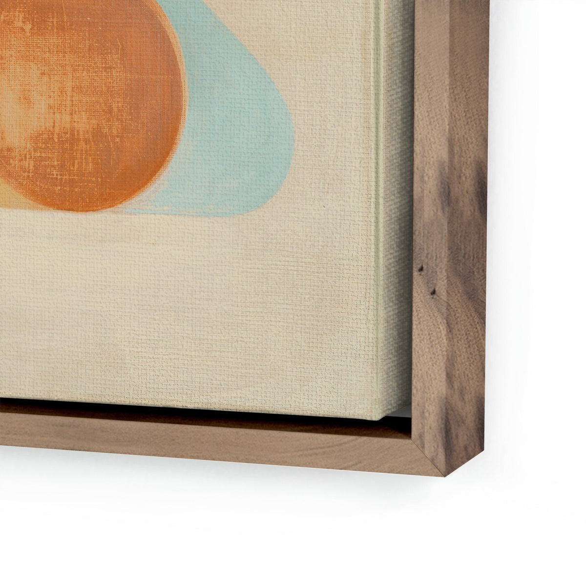 a close up of a painting