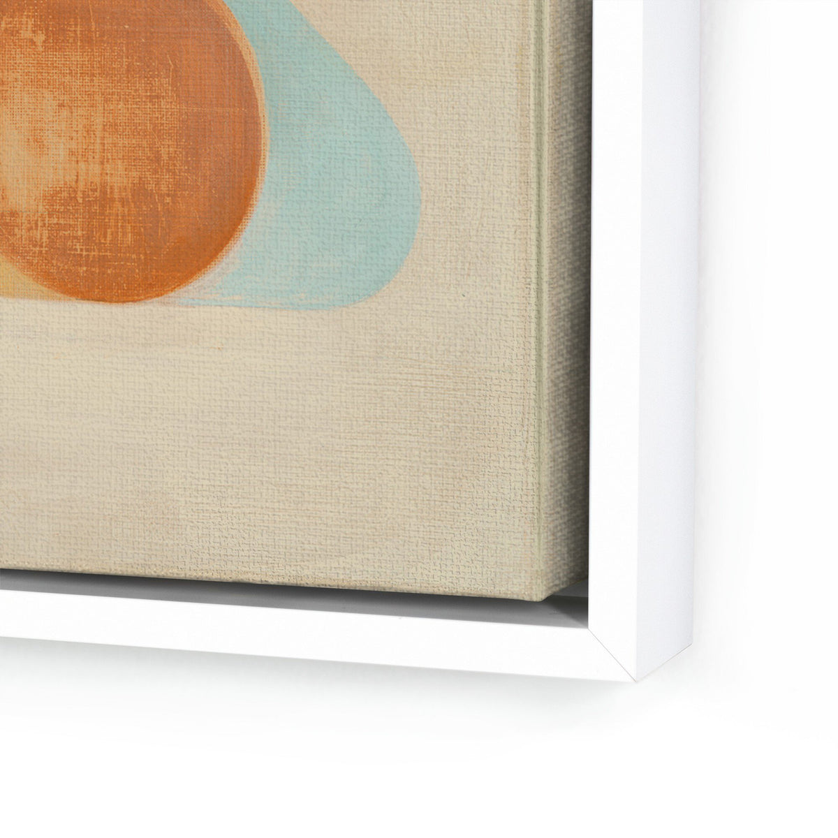 a close up of a painting