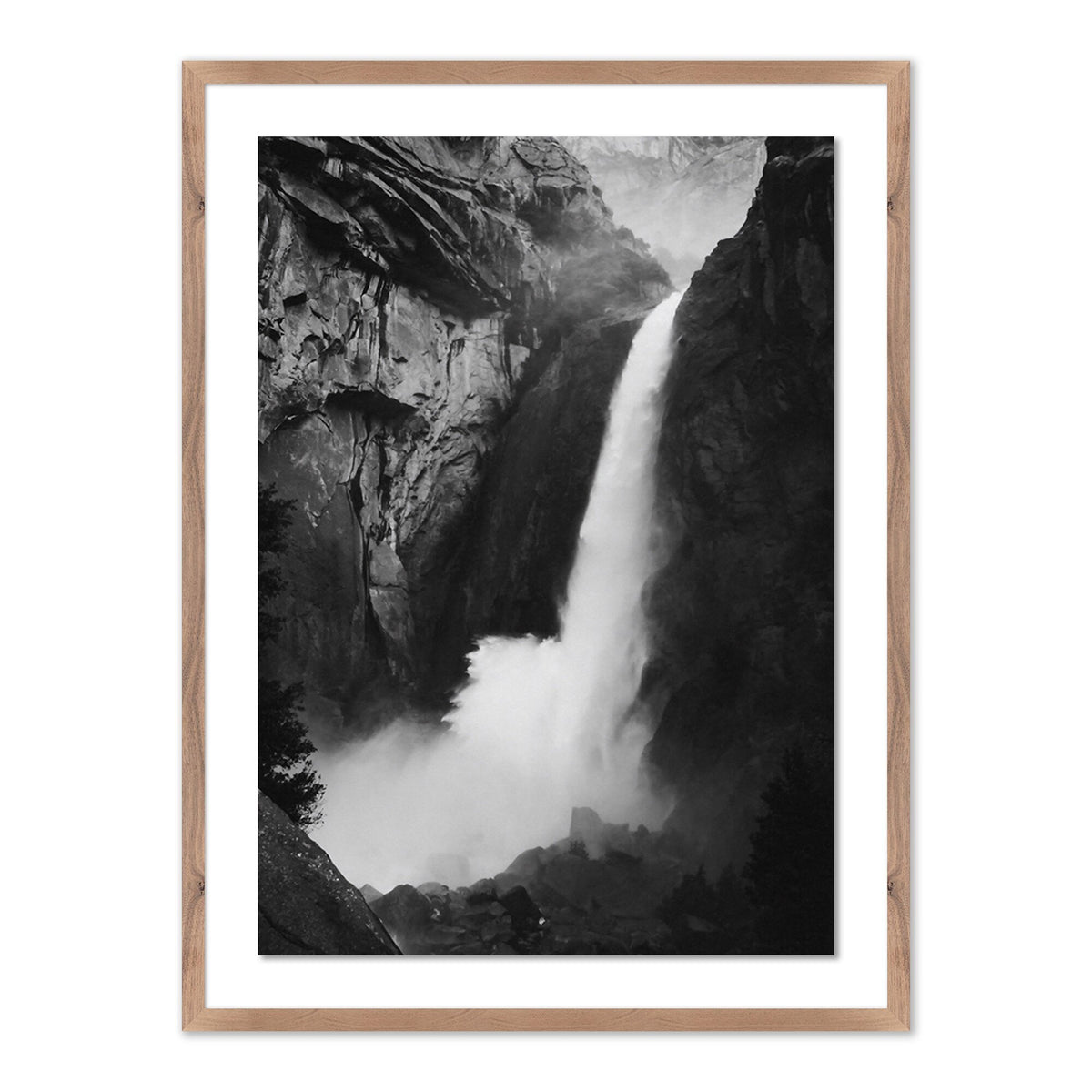Lower Yosemite Falls By Wesley And Emma Teague
