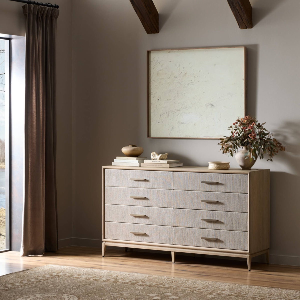 Rosenell 8 Drawer Dresser