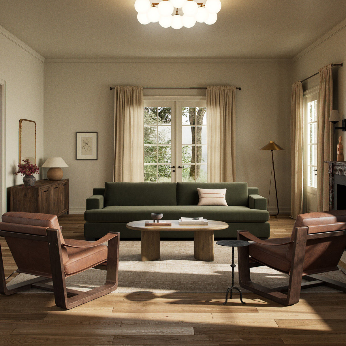 Crispin Sofa-110"