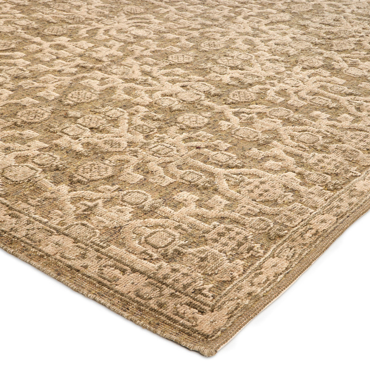 a close up of a rug