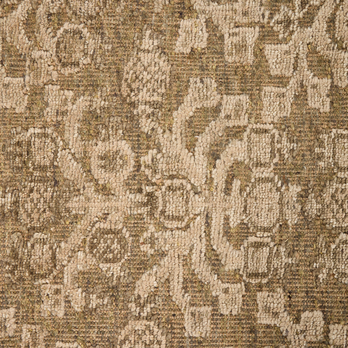 a close up of a carpet