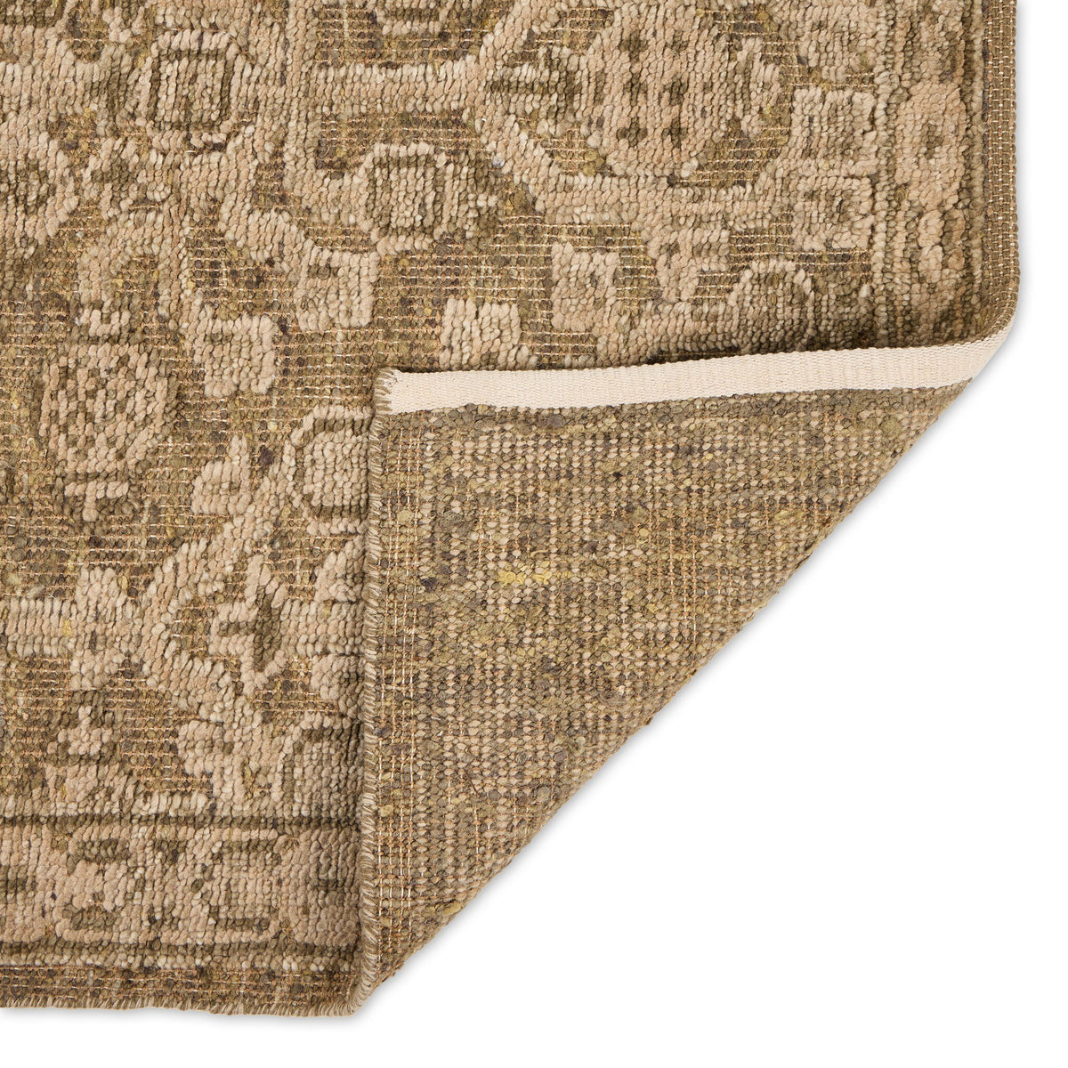 a close up of a rug
