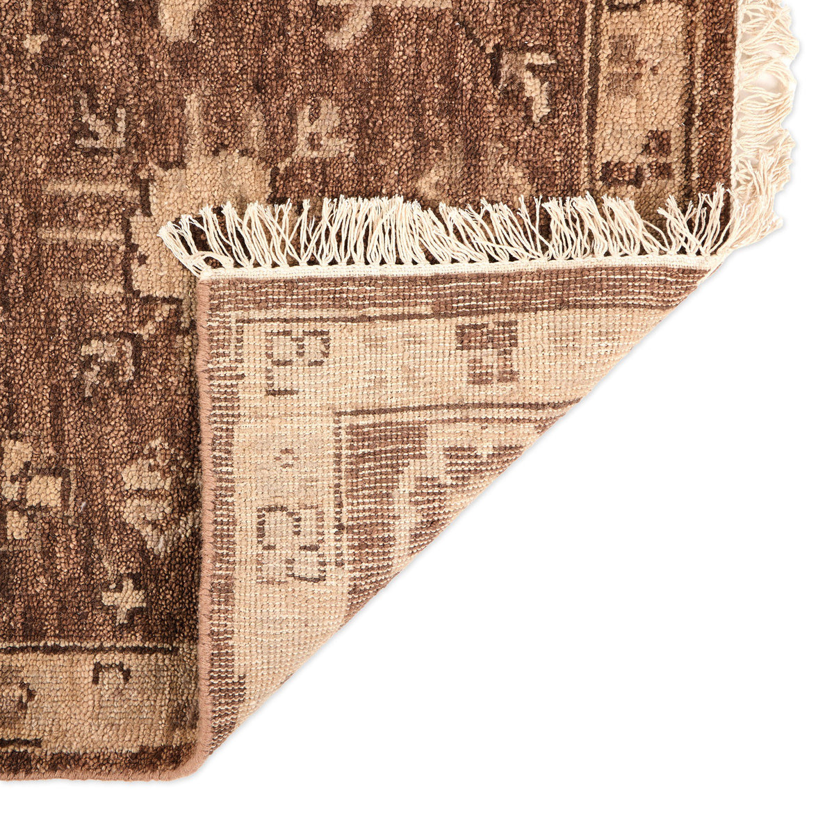a close up of a rug