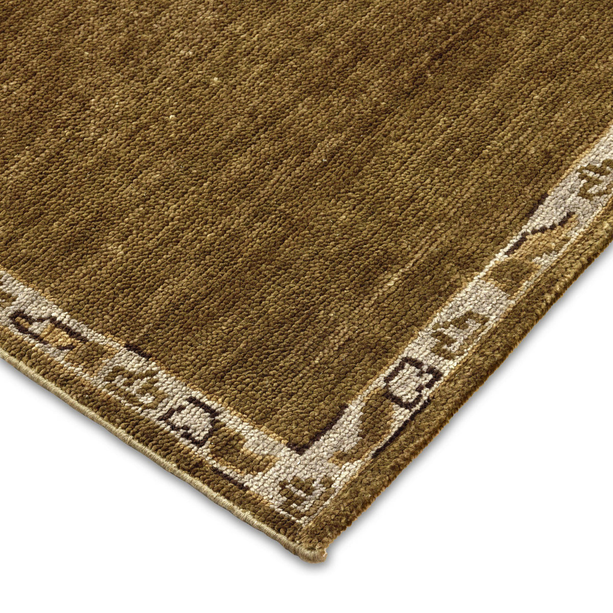 a close up of a rug
