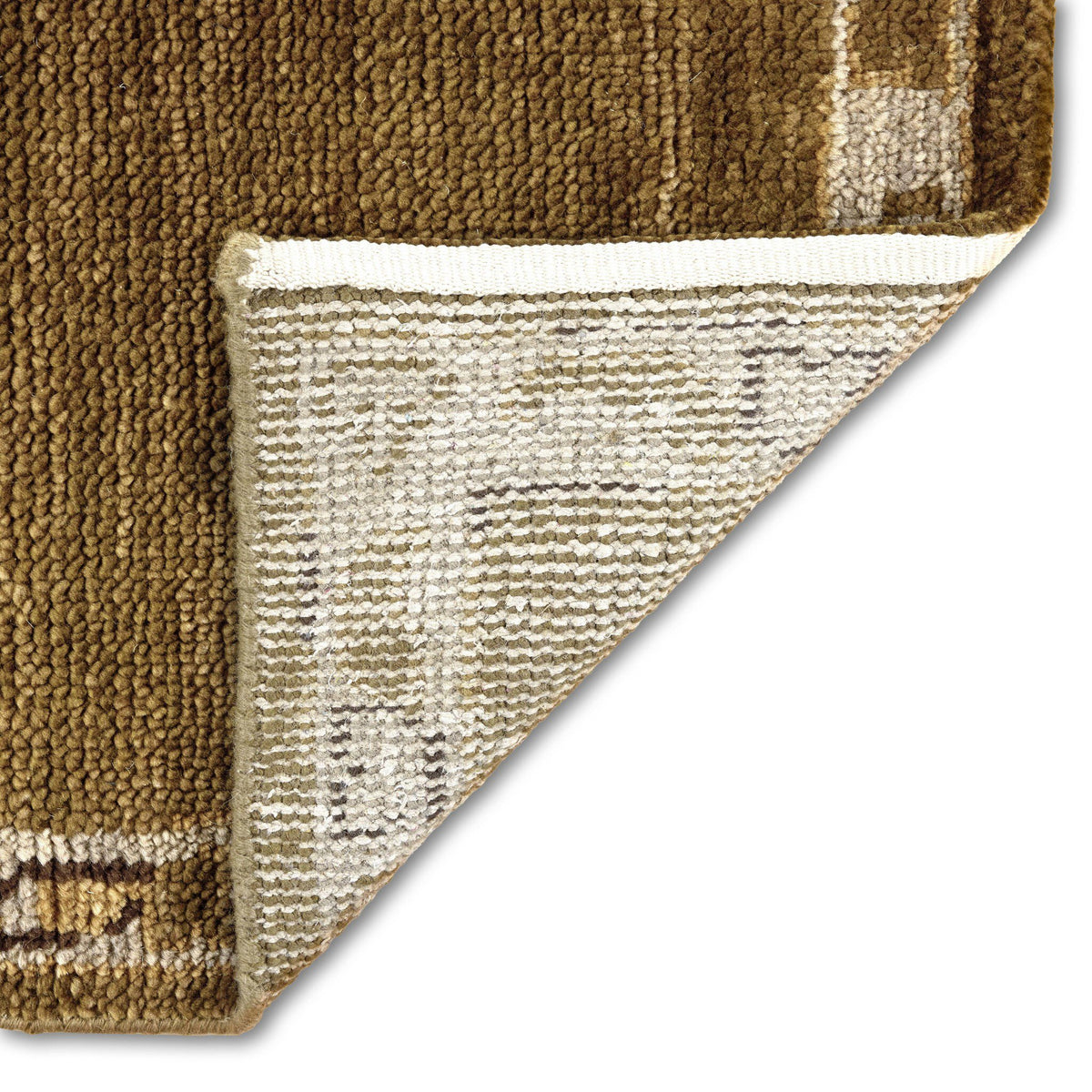 a close-up of a rug