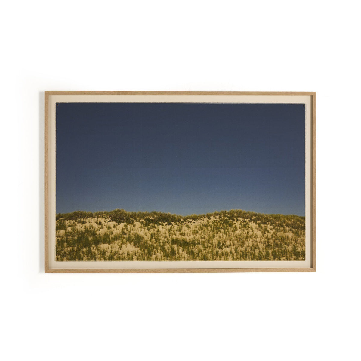 a picture frame with a blue sky