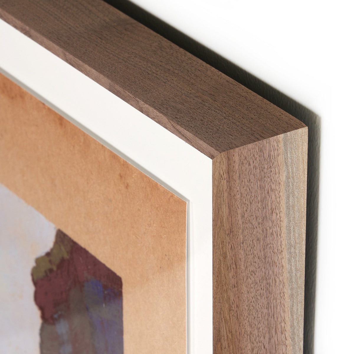 a close up of a painting