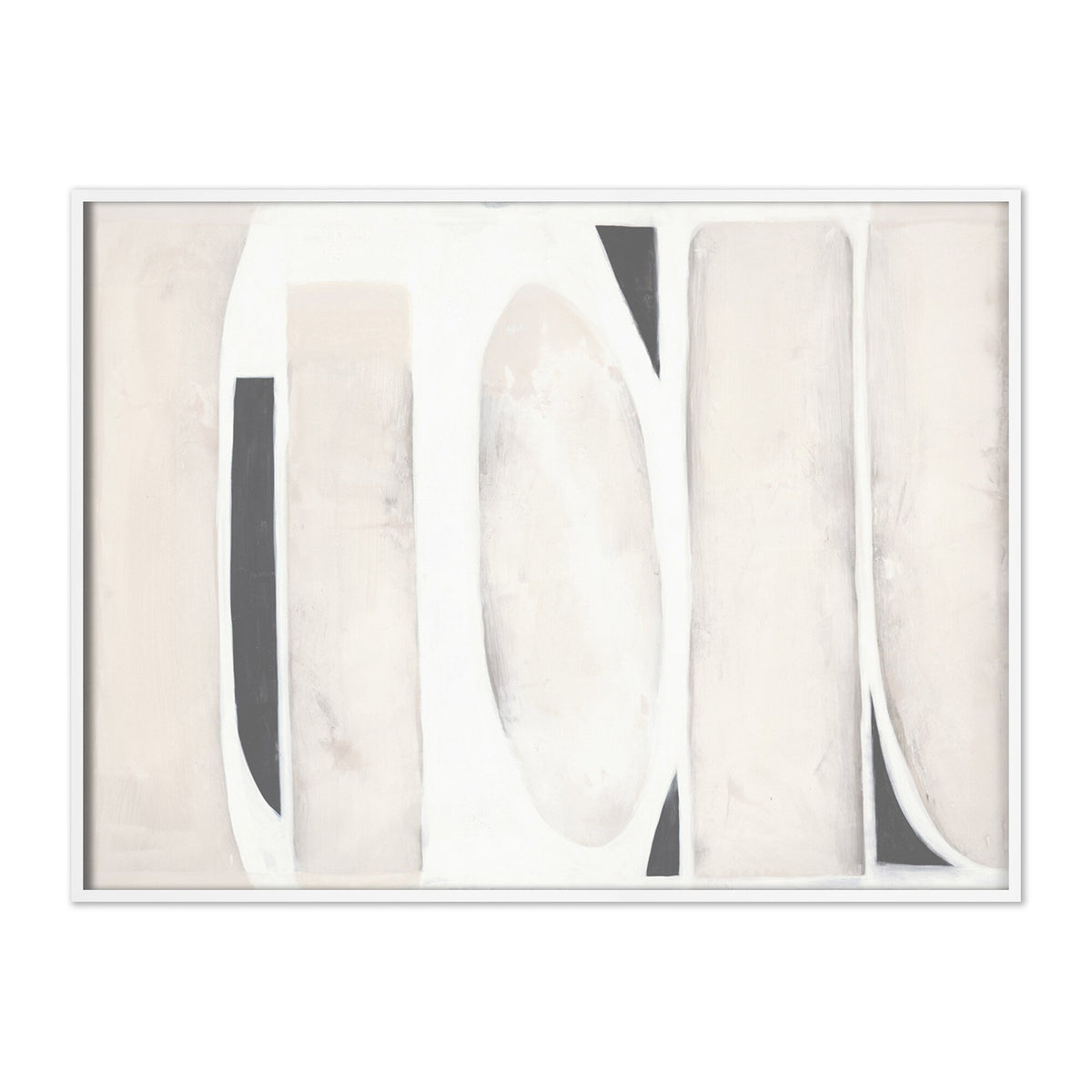 a painting of ovals and ovals