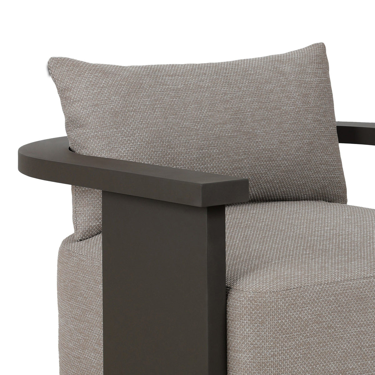 Tahana Outdoor Metal Swivel Chair