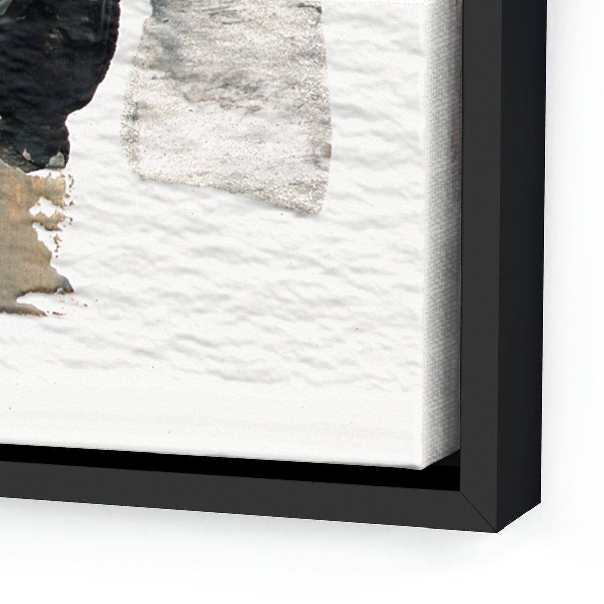 a close-up of a painting