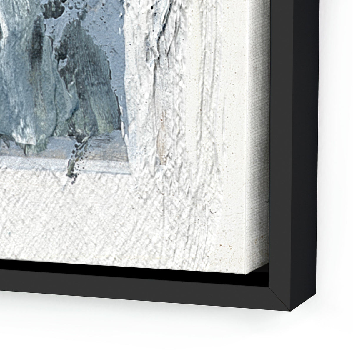 close-up of a painting on a wall
