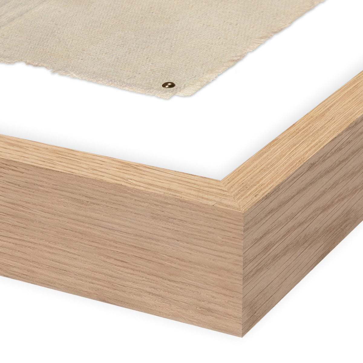 a piece of wood with a piece of cloth
