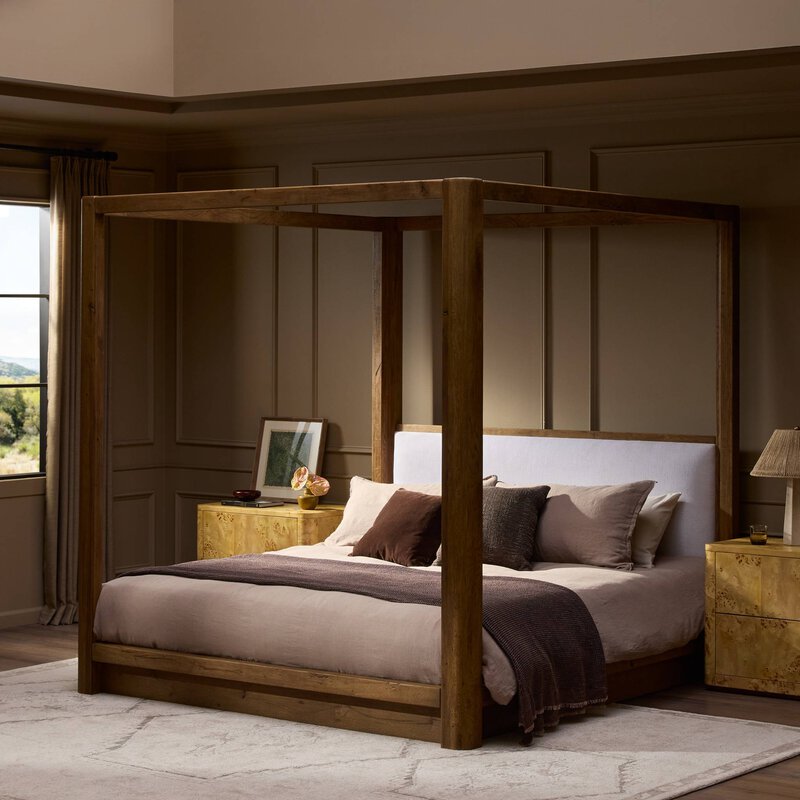 Frederick Canopy Bed - Four Hands (250382-001)
