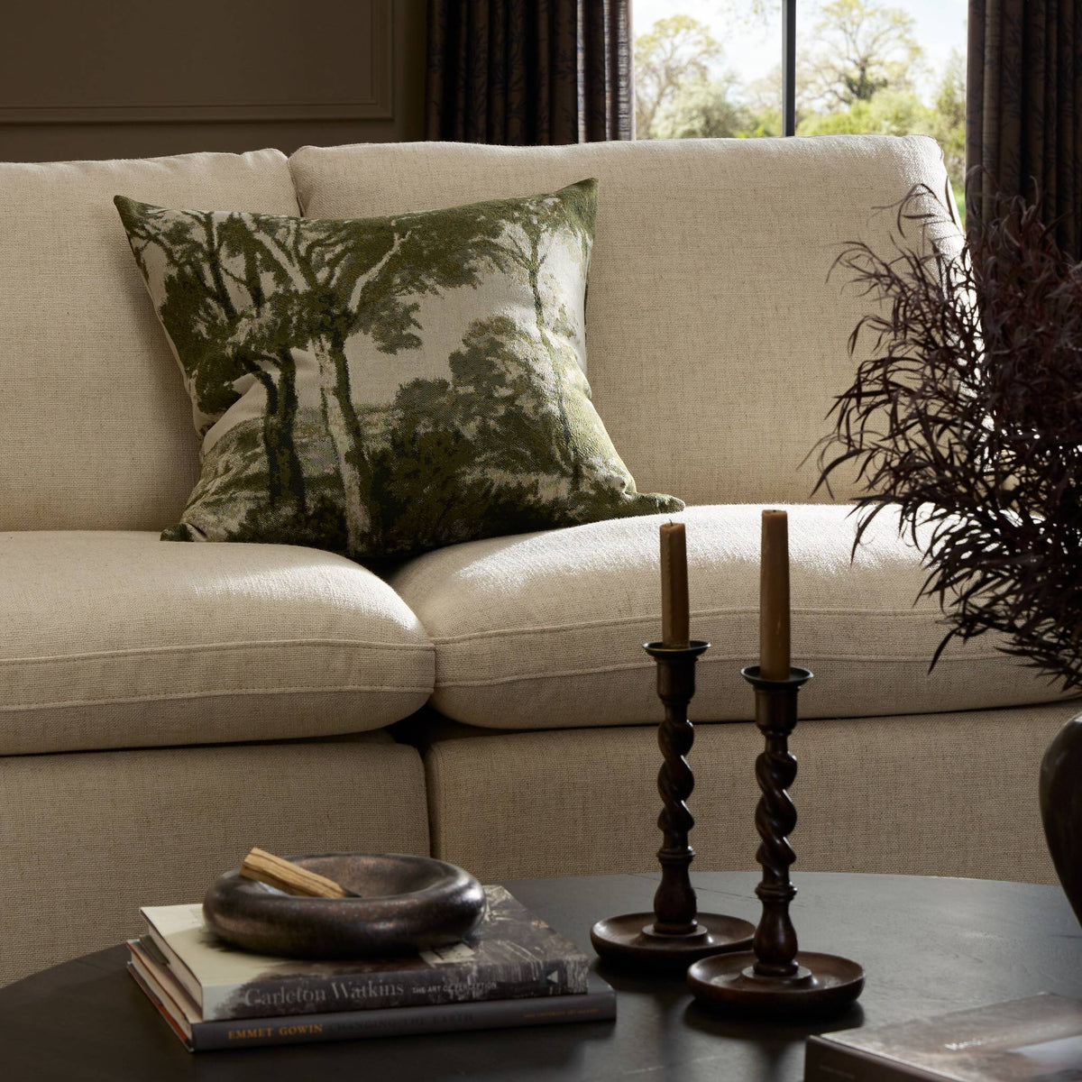 Toile Pillow Cover - Four Hands (250544-004)