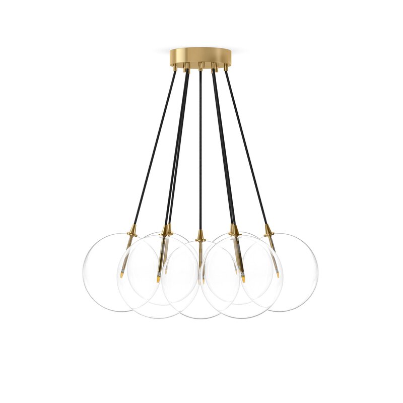 Cloud 7 Globe Chandelier