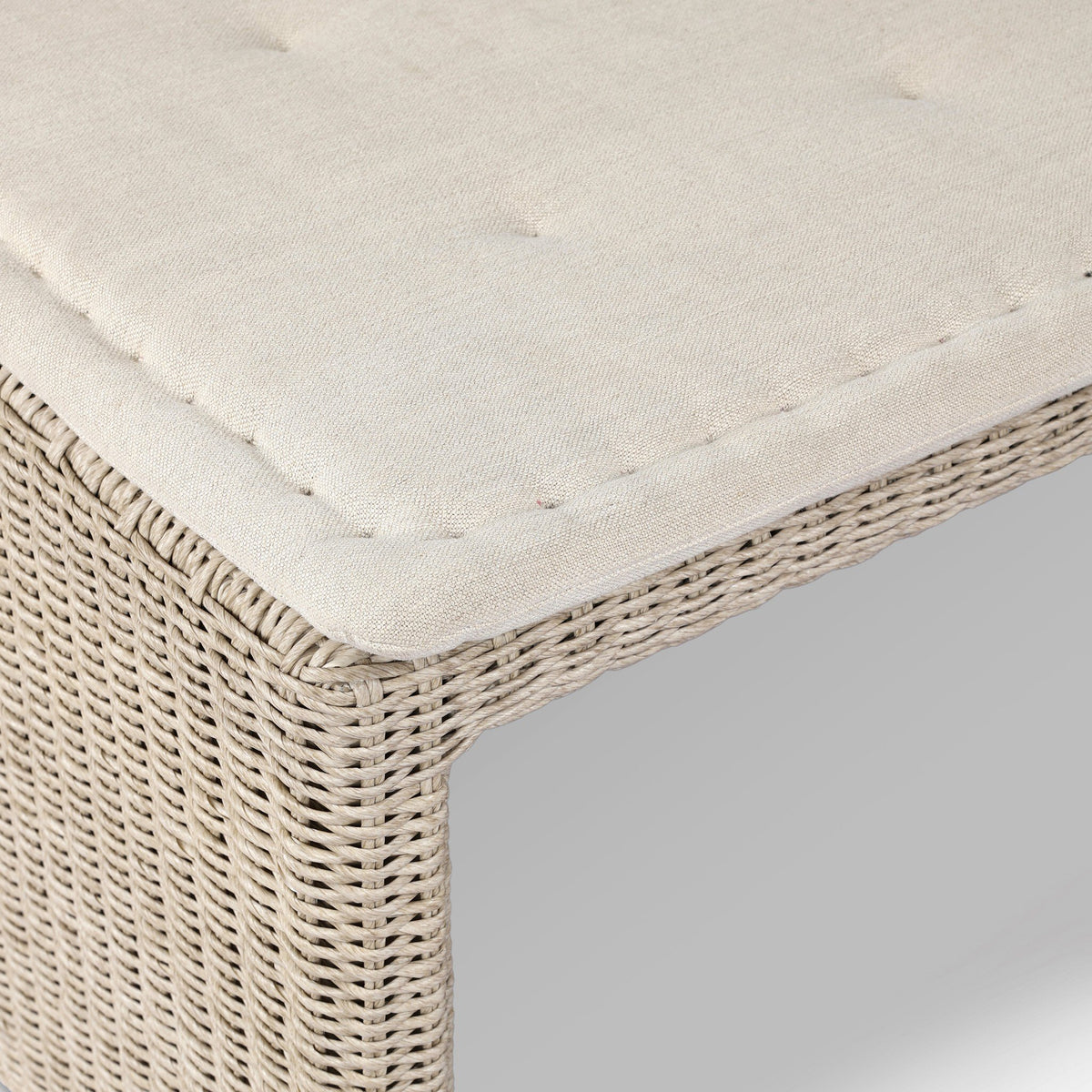 Senna Outdoor Dining Bench 49"