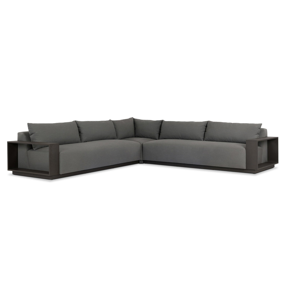Branford Outdoor Metal 3 Pc Sectional