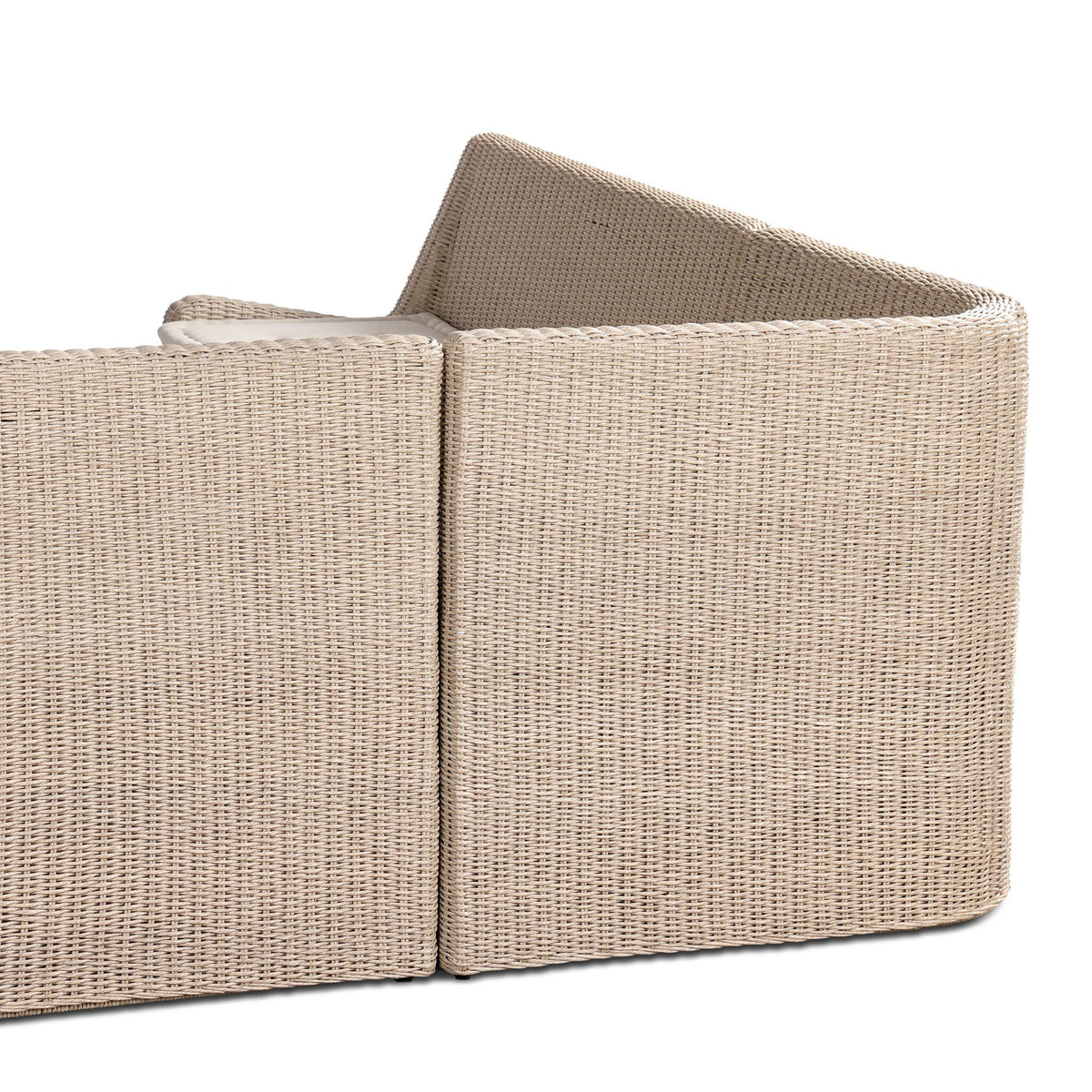 Senna Outdoor Dining Banquette L Shape 106"-Left