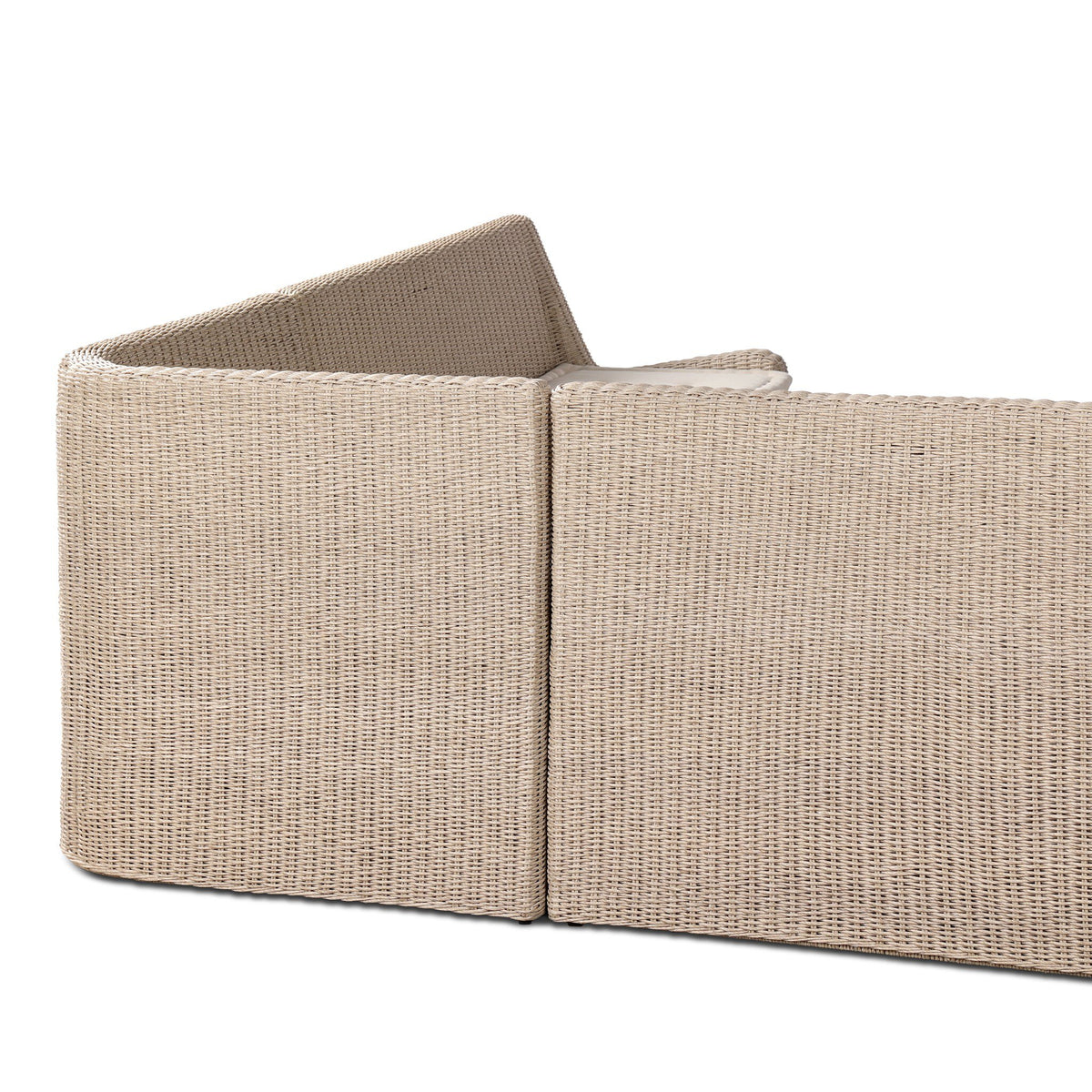Senna Outdoor Dining Banquette U Shape 166" - Four Hands (250664-001)