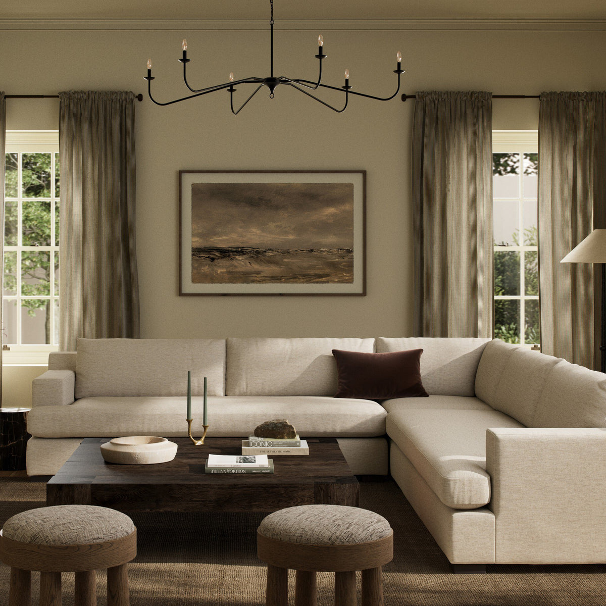 Crispin 3pc Sectional