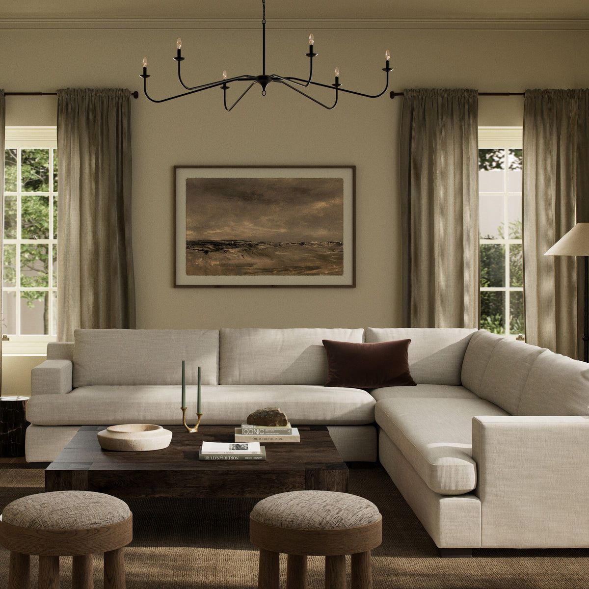 Crispin 3pc Sectional