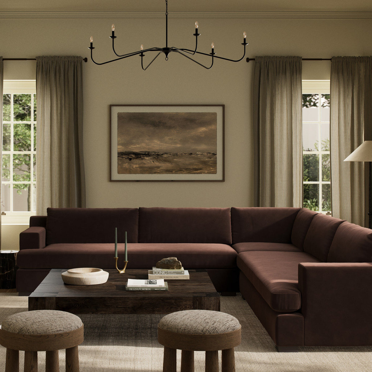 Crispin 3pc Sectional