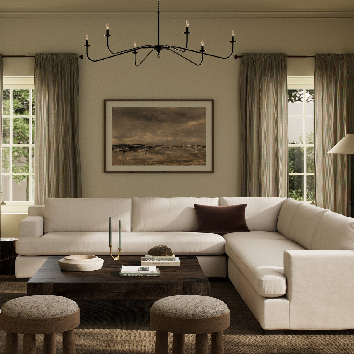 Crispin 3pc Sectional