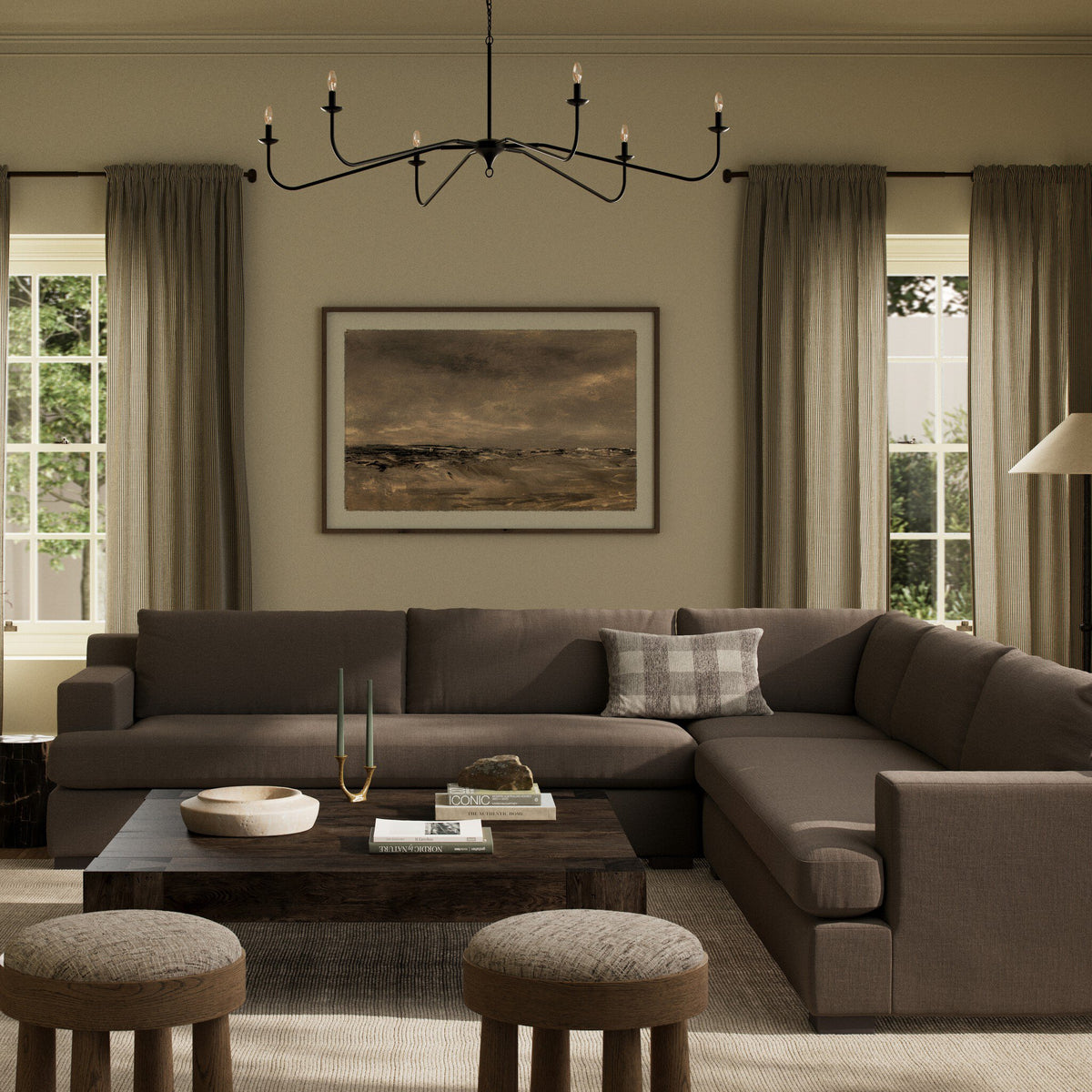 Crispin 3pc Sectional
