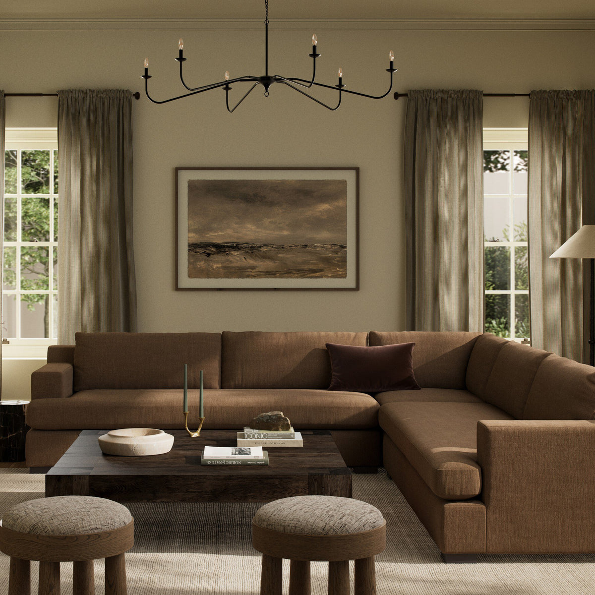Crispin 3pc Sectional