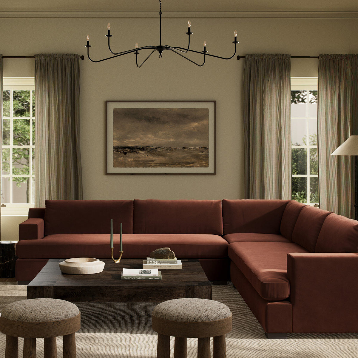 Crispin 3pc Sectional