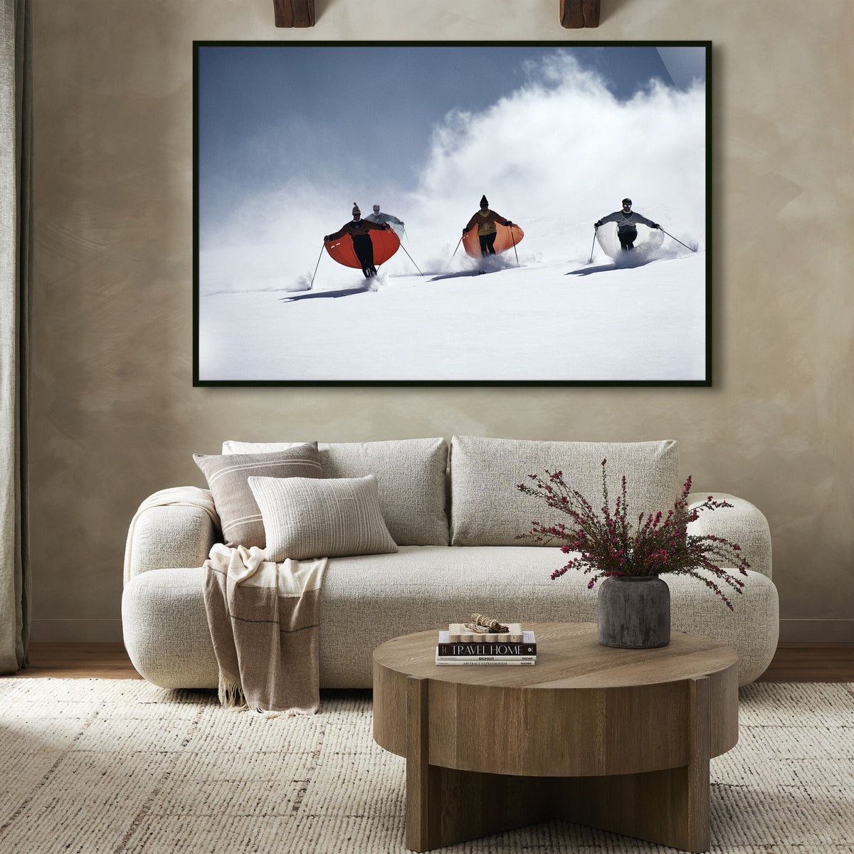 Caped Skiers By Slim Aarons - Four Hands (FH-14449)