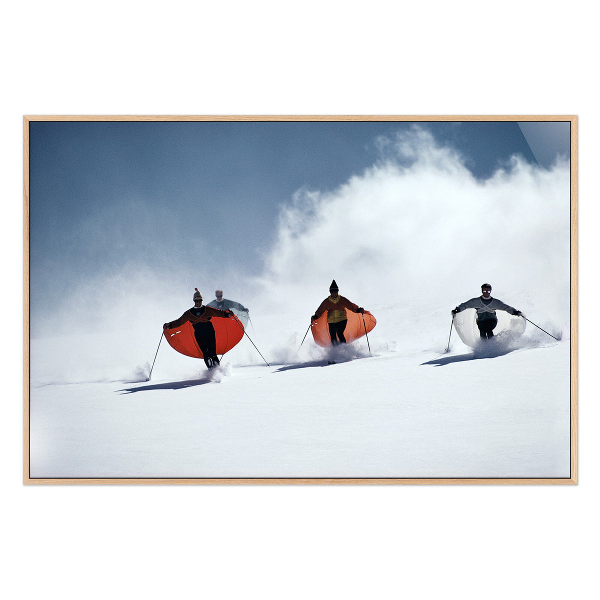 Caped Skiers By Slim Aarons - Four Hands (FH-14449)