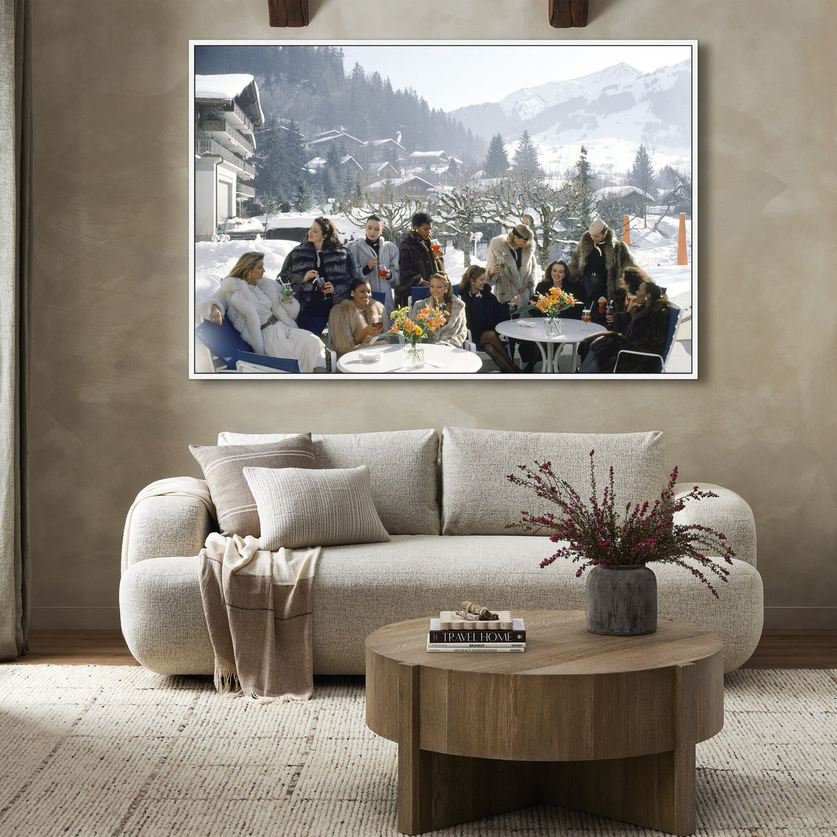 Drinks At Gstaad By Slim Aarons - Four Hands (250748-005)