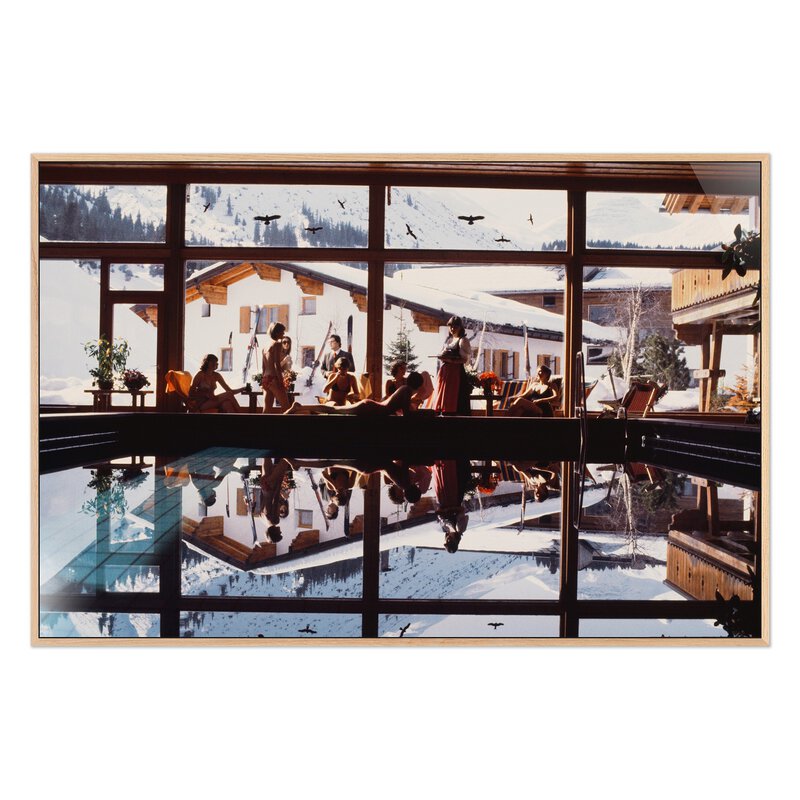 Gasthof Post Pool By Slim Aarons