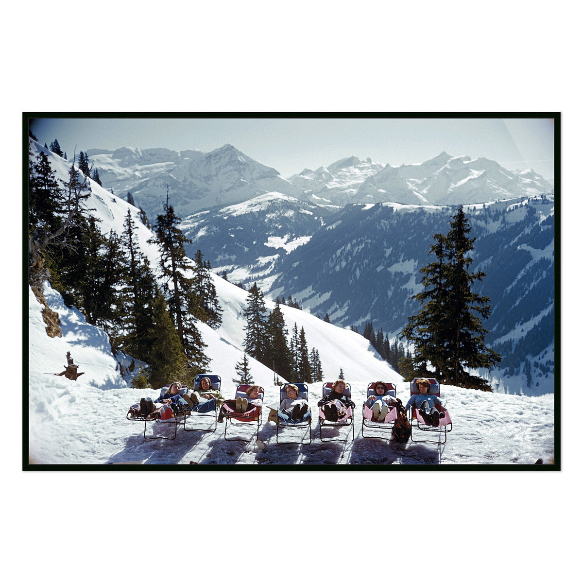 Lounging In Gstaad By Slim Aarons - Four Hands (250750-001)