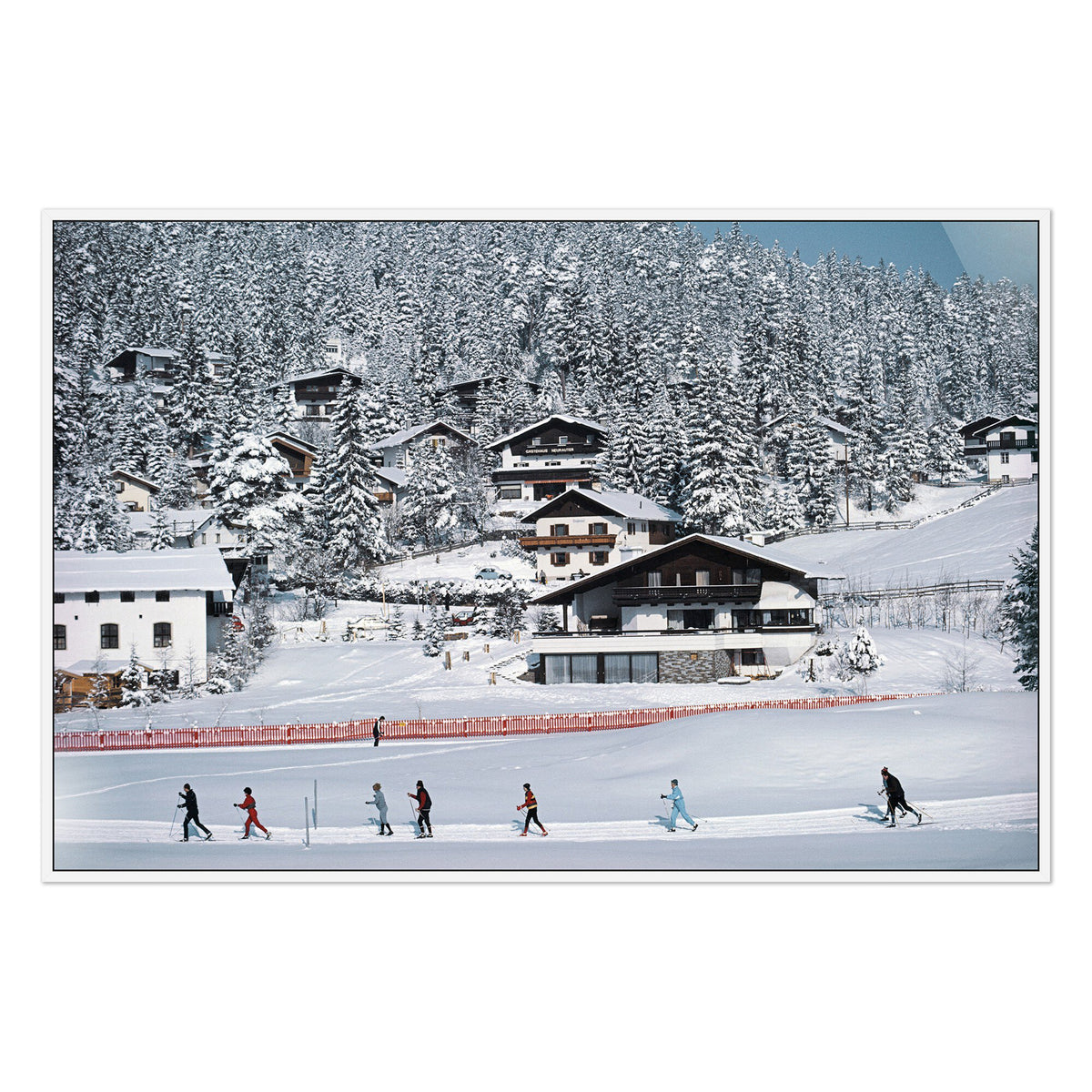 Skiing In Seefeld By Slim Aarons - Four Hands (250752-005)