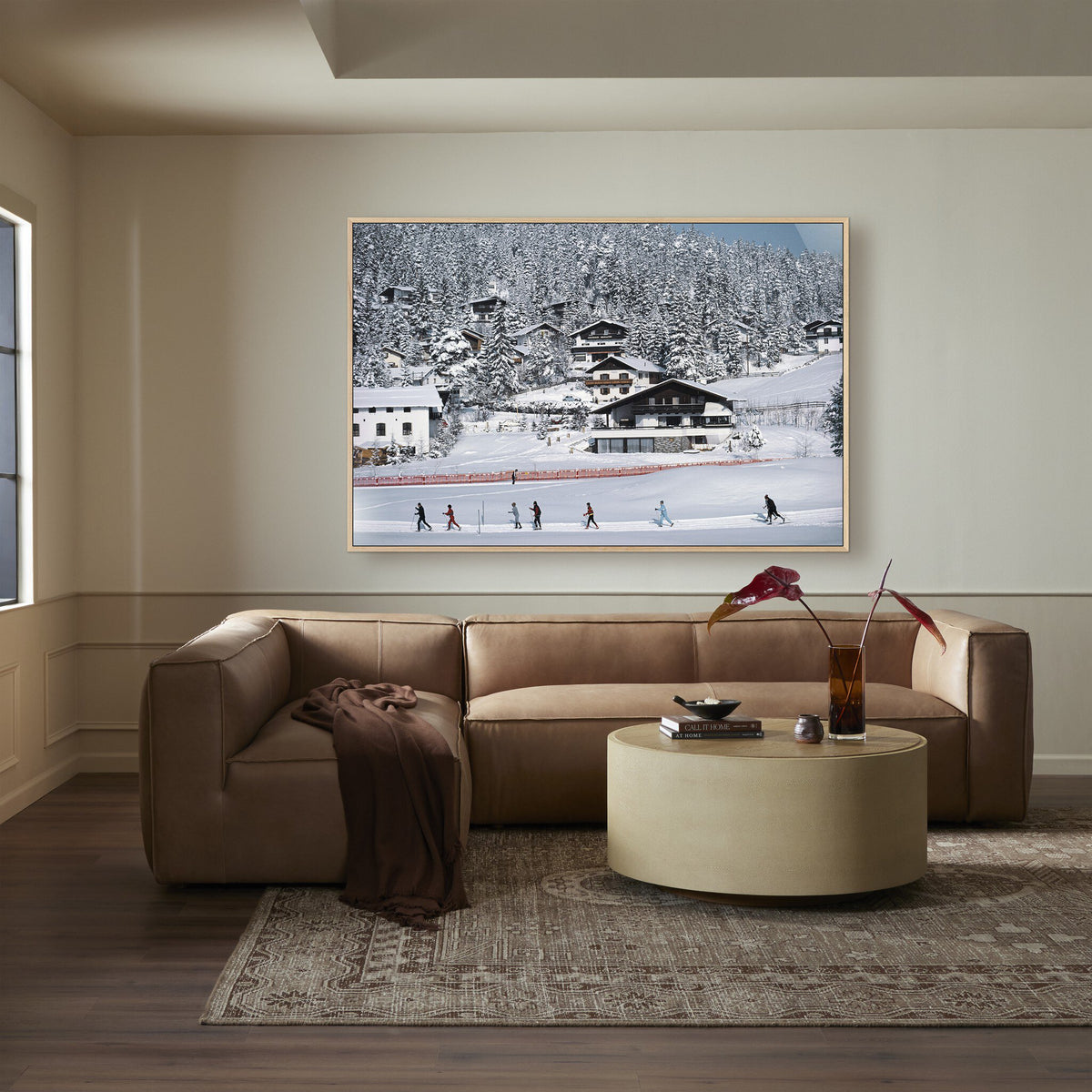 Skiing In Seefeld By Slim Aarons