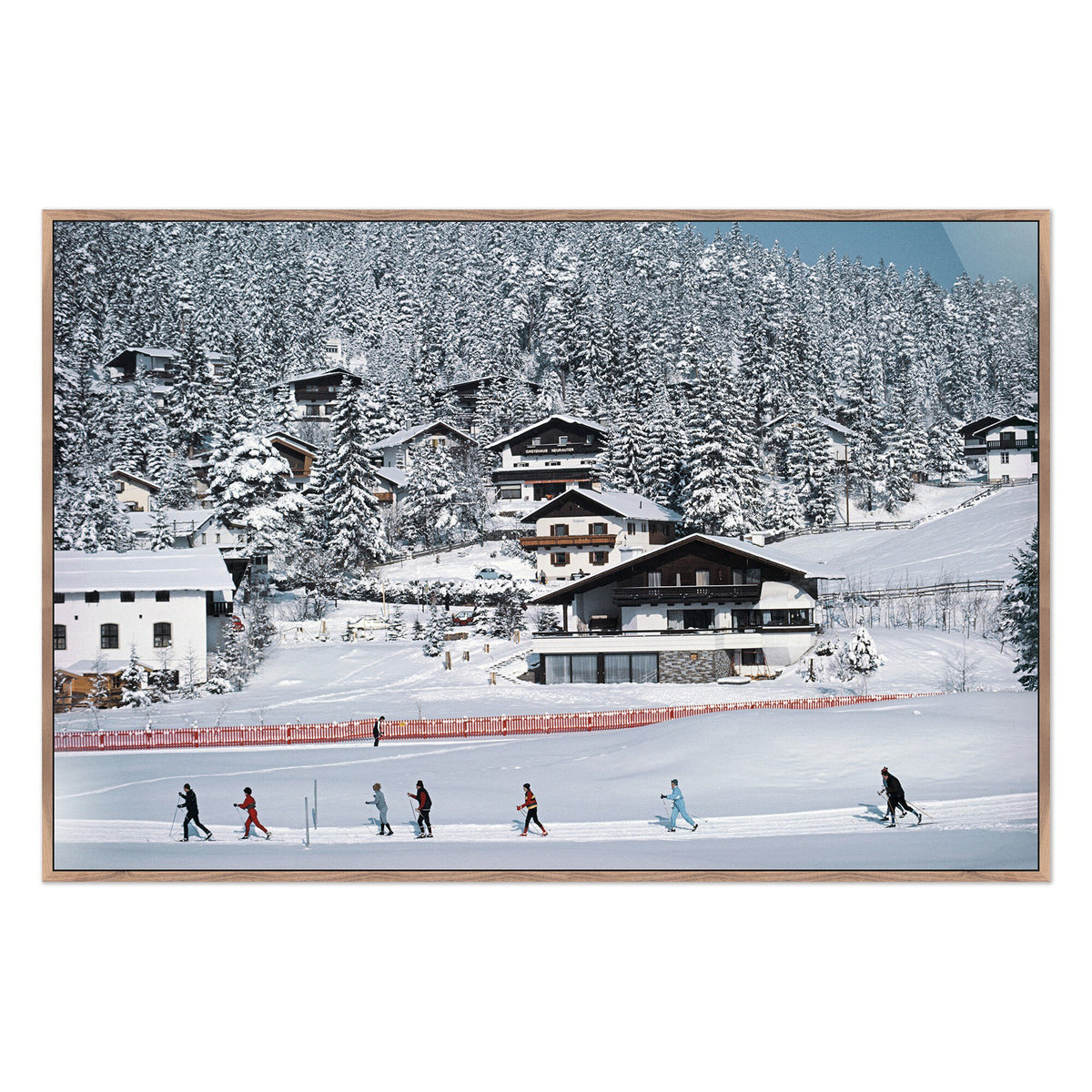 Skiing In Seefeld By Slim Aarons - Four Hands (250752-005)