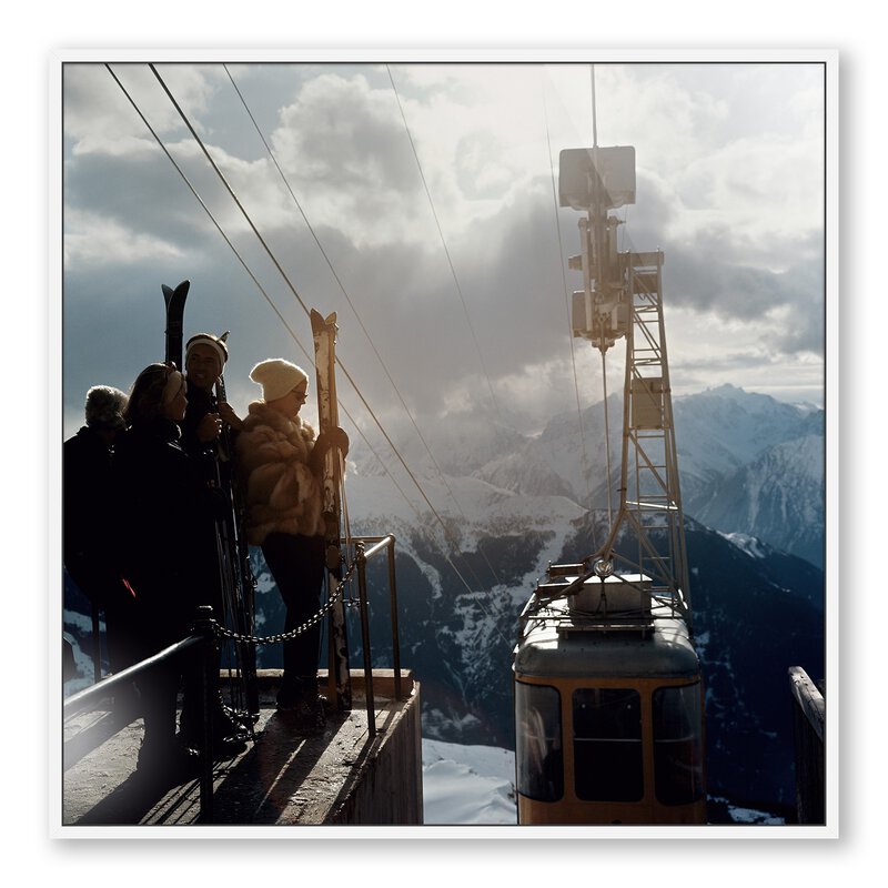 Alpine Skiing By Slim Aarons