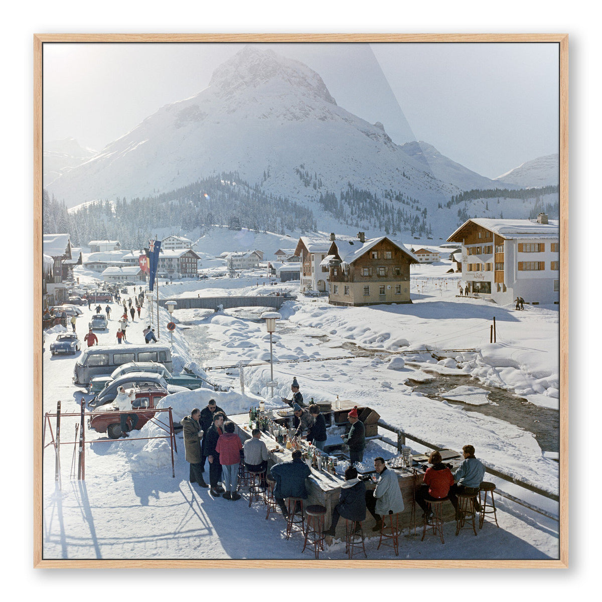 Lech Ice Bar By Slim Aarons