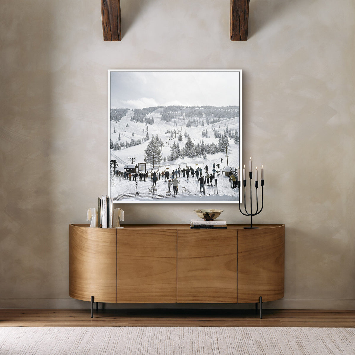 Skiing In Vail By Slim Aarons - Four Hands (250758-001)