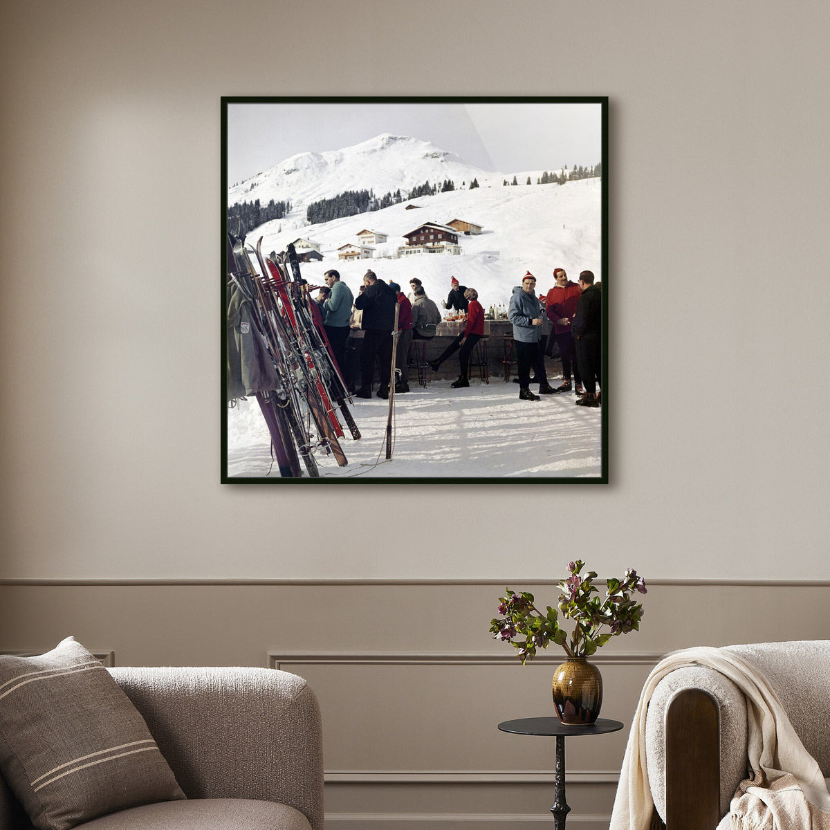 Lech Ice Bar Ii By Slim Aarons - Four Hands (250759-001)