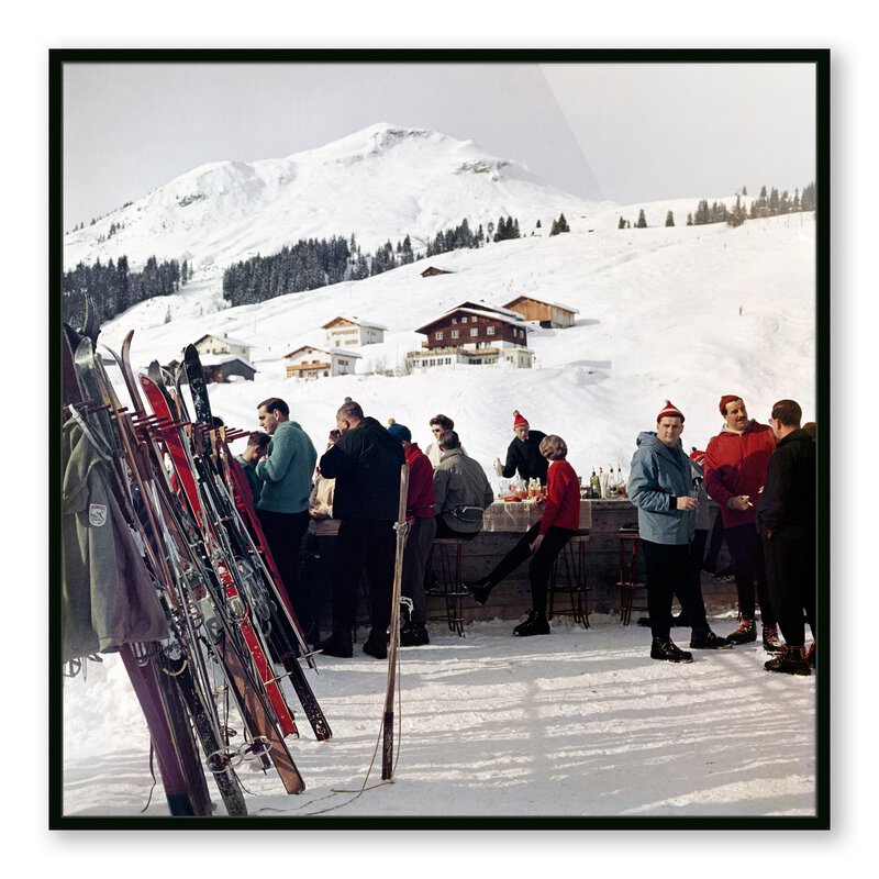 Lech Ice Bar Ii By Slim Aarons