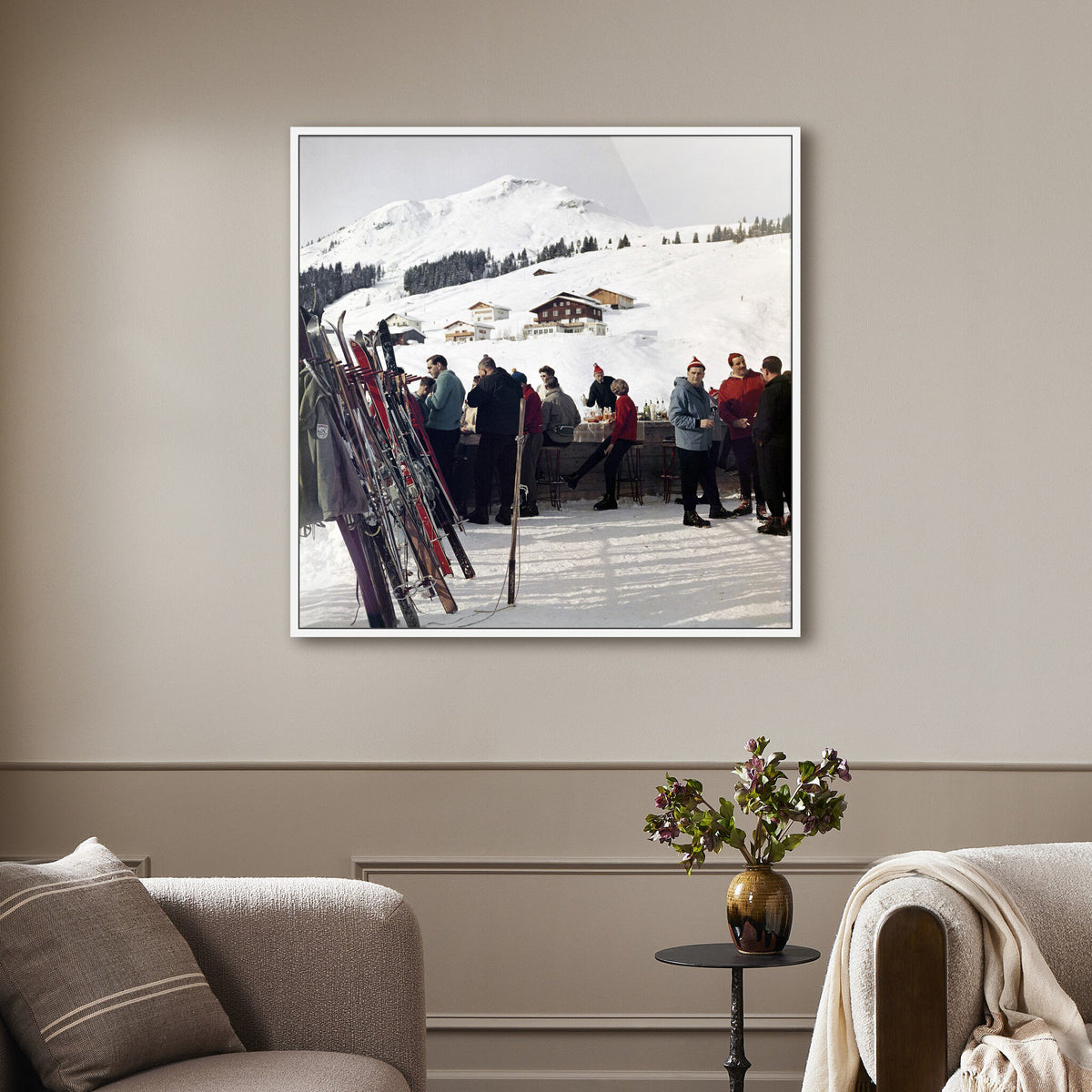Lech Ice Bar Ii By Slim Aarons - Four Hands (250759-001)